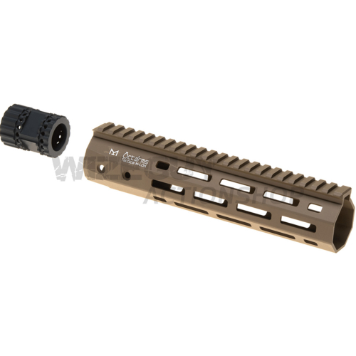 Ares M-Lok Handguard 233mm Dark Earth i gruppen Airsoft / Handguards, RAS, RIS. hos Wizeguy Sweden AB (as-ares-acc-0302)
