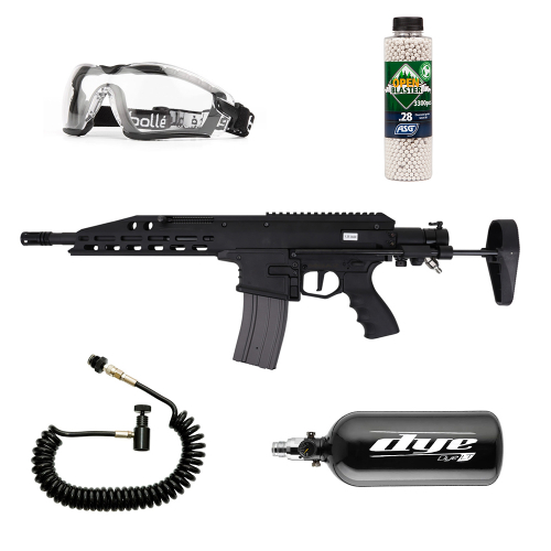 HPA airsoftpaket - HPA M6A2 CQB i gruppen Airsoft / Airsoft Gevr / Airsoft rifle hos Wizeguy Sweden AB (as-mil-gun-004)